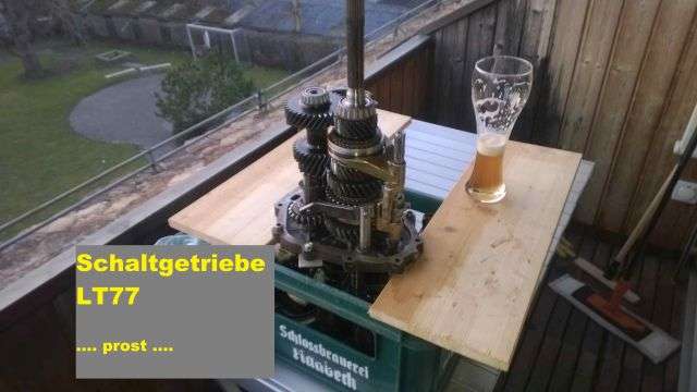 LT77 Schaltgetriebe